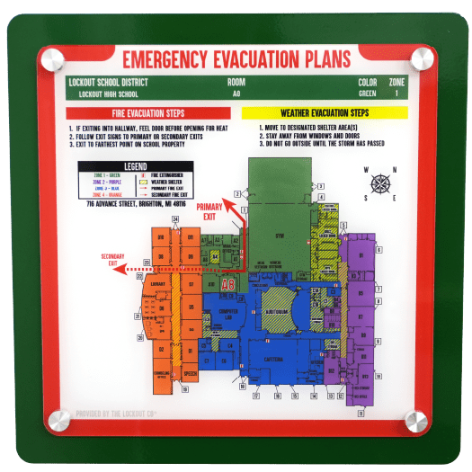 Emergency Evacuation Map